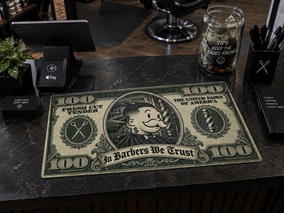 Money Talks Desk Mat